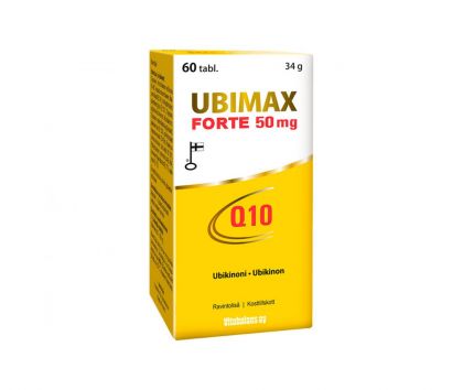 Ubimax Forte 50 mg, 60 tabl.