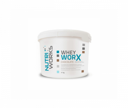 Nutri Works Whey WorX With Lactase & Digestive Enzymes, 4 kg