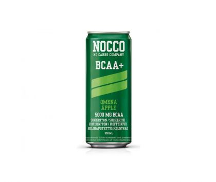 NOCCO BCAA+ Omena, 330 ml (Kofeiiniton)