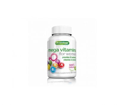 Quamtrax Mega Vitamins for Women, 60 tabl.