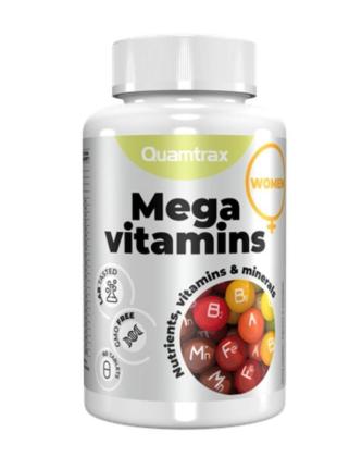 Quamtrax Mega Vitamins for Women, 60 tabl. (06/23)