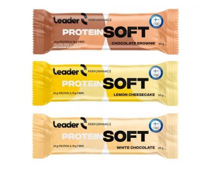 Leader Performance Protein Soft Bar, 60 g