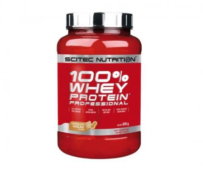 SCITEC 100% Whey Protein Professional, 920 g, Walnut (päiväys 11/21)