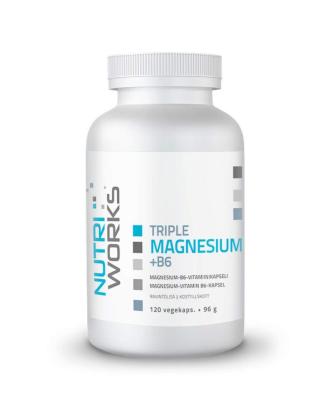 Nutri Works Triple Magnesium, 120 kaps.
