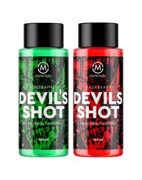 Mix & Match: 12 kpl M-Nutrition Devil's Shot, 100 ml