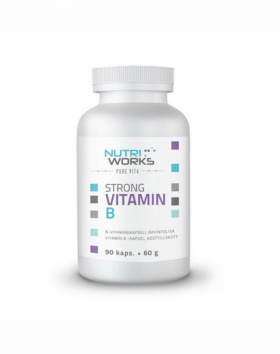 Nutri Works Strong Vitamin B, 90 kaps.