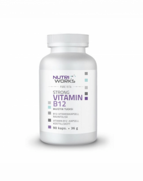 Nutri Works Strong Vitamin B12, 90 kaps.