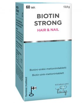 Biotin Strong Hair & Nail, 60 tabl.