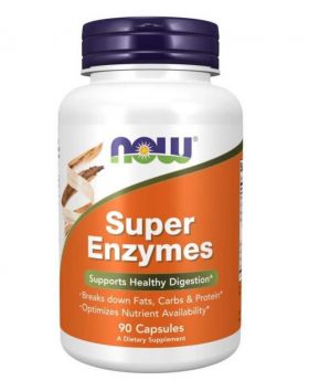 NOW Foods Super Enzymes, 90 kaps.