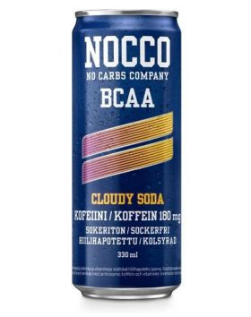 NOCCO BCAA Cloudy Soda, 330 ml