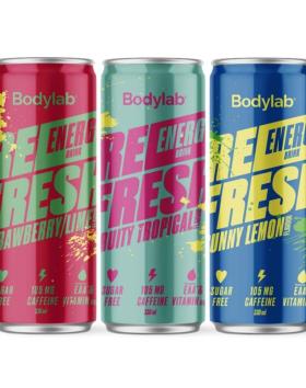 Bodylab REFRESH Energy Drink, 330 ml (päiväys 7/23)