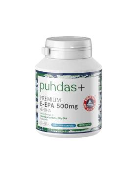 Puhdas+ Premium E-EPA 500 mg + E-DHA, 50 kaps.