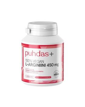 Puhdas+ Kasviperäinen L-Arginiini 450 mg, 60 kaps.