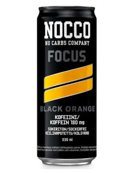 NOCCO Focus Black Orange, 330 ml