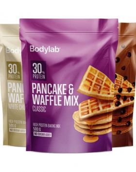 Bodylab Pancake & Waffle Mix, 500 g