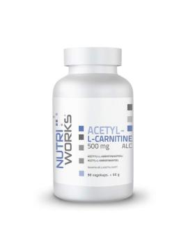 Nutri Works Acetyl-L-Carnitine, 500 mg, 90 kaps.